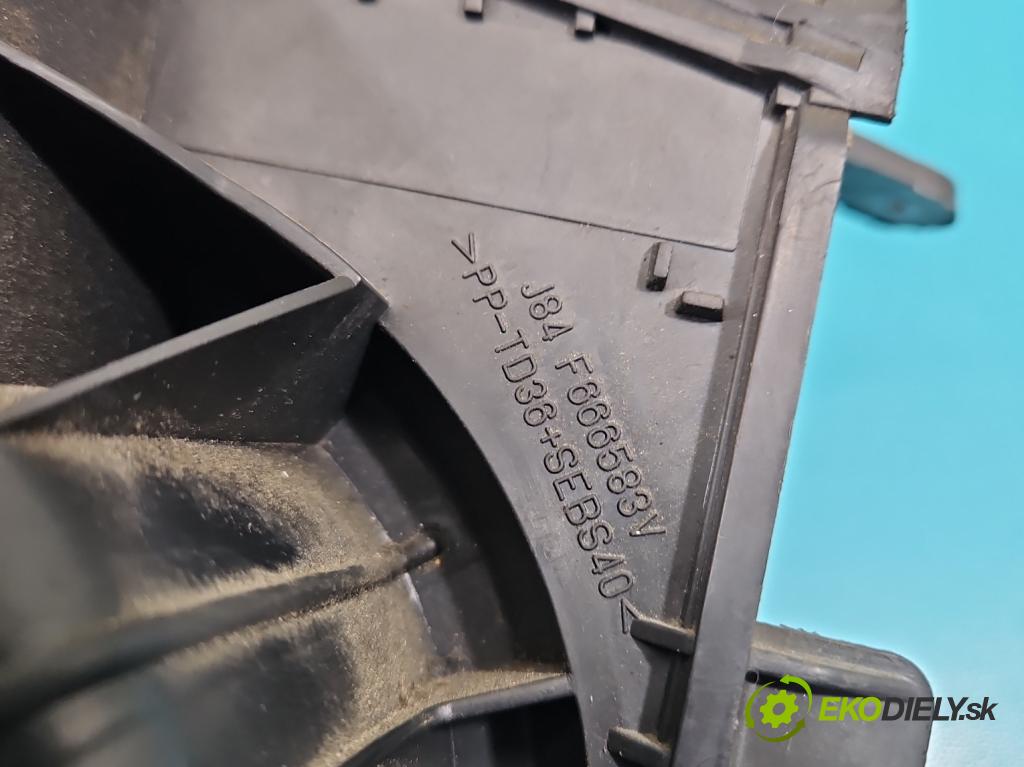 Renault Scenic II 2003-2009 1.9 dci 120 hp manual 88 kW 1870 cm3 5- ventilátor vzduchu