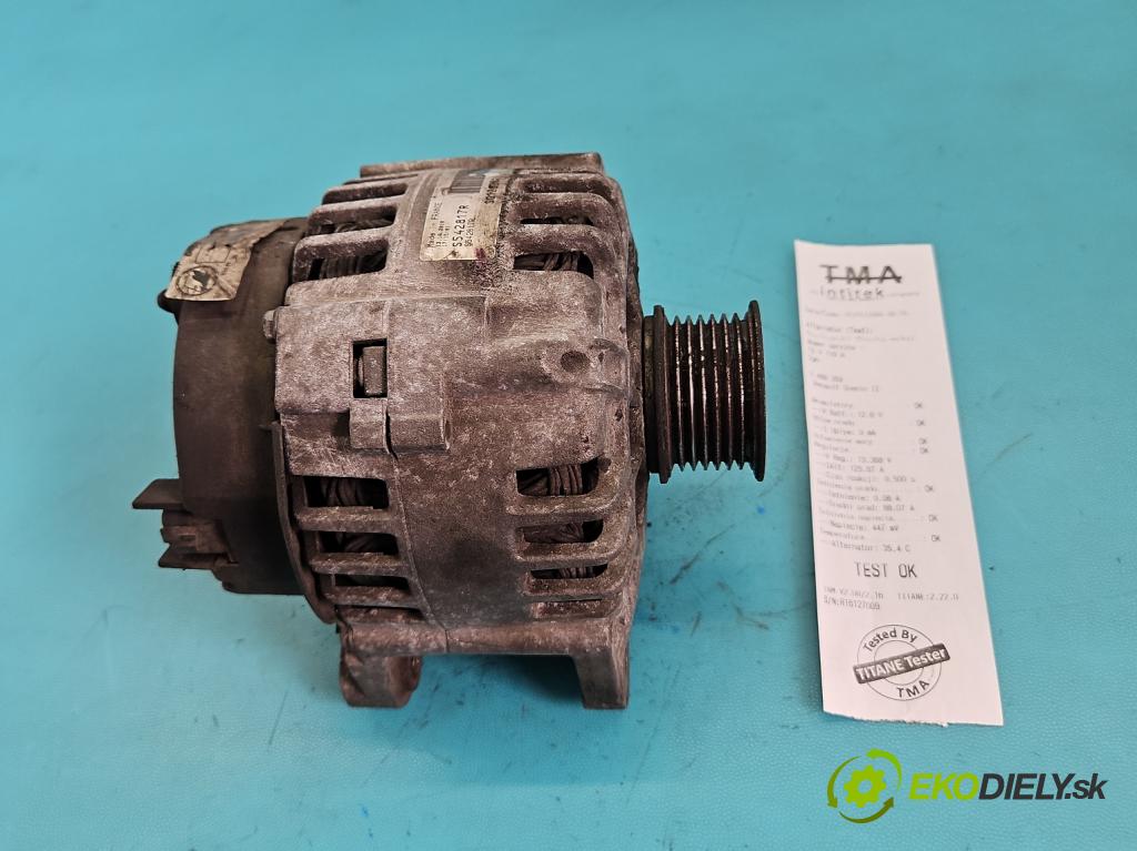 Renault Scenic II 2003-2009 1.9 dci 120 HP manual 88 kW 1870 cm3 5- Alternator S542817R (Alternátor)