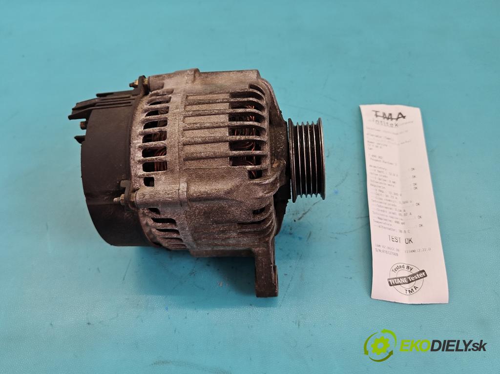 Peugeot Partner I 1996-2008 1.4 8V 75 HP manual 55 kW 1360 cm3 5- Alternator 9634476880 (Alternátor)