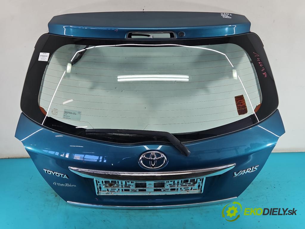 Toyota Yaris III 2011-2020 1.4 D4D 90 hp manual 66 kW 1364 cm3 5- zadní kufrové dveře  (Zadní kapota (kufr))