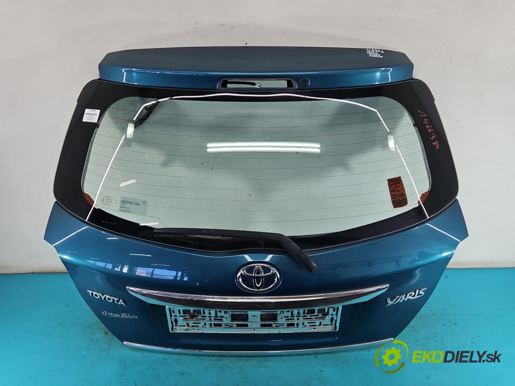 Toyota Yaris III 2011-2020 1.4 D4D 90 hp manual 66 kW 1364 cm3 5- zadní kufrové dveře  (Zadní kapota (kufr))