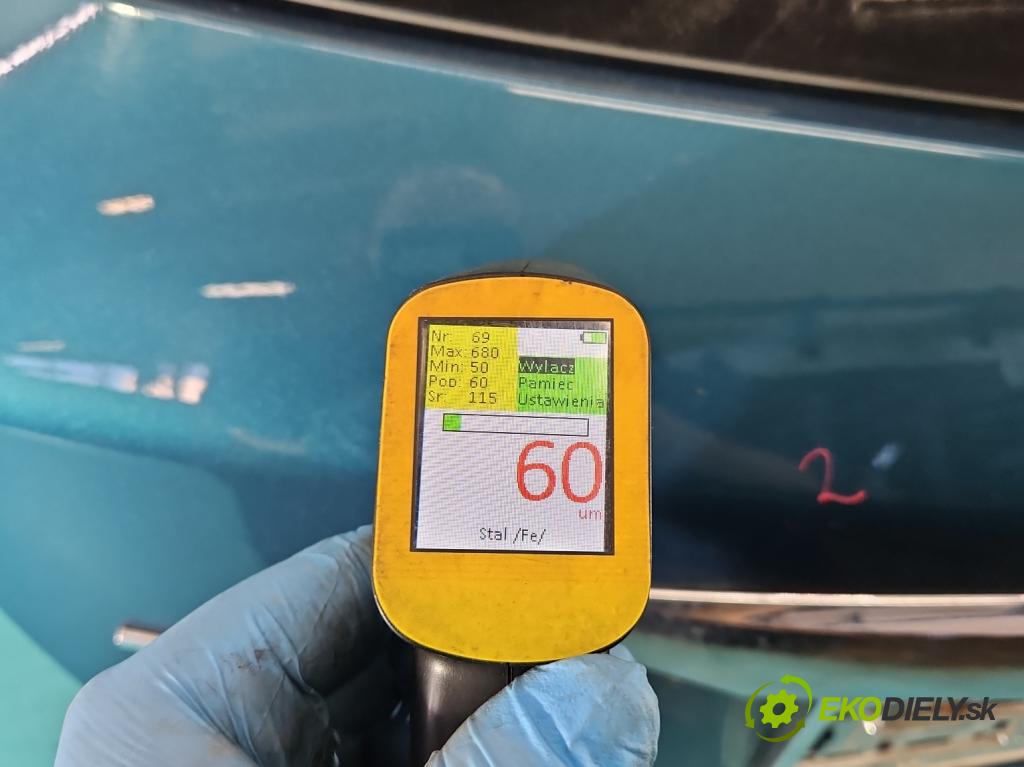 Toyota Yaris III 2011-2020 1.4 D4D 90 hp manual 66 kW 1364 cm3 5- zadní kufrové dveře  (Zadní kapota (kufr))