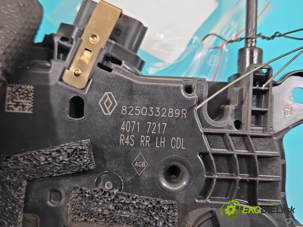Renault Twingo III 2014-2024 0.0 82 hp automatic 60 kW 5- zámek zadní levý 825033289R