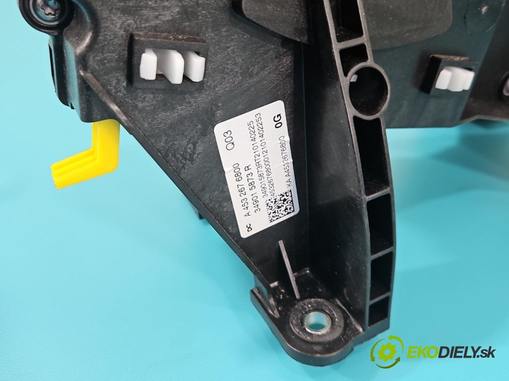 Renault Twingo III 2014-2024 0.0 82 HP automatic 60 kW  5- Páka: Změny: stupeň,rýchlosť 349015873R (Rýchlostná páka (kulisa))