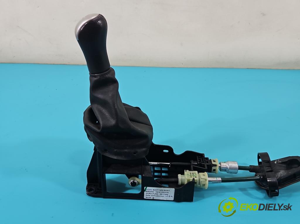 Nissan Note II 2012-2016 1.2 16V 80 HP manual 59 kW 1198 cm3 5- Páka: Změny: stupeň,rýchlosť 341013VUOA (Rýchlostná páka (kulisa))