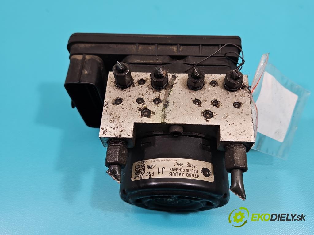 Nissan Note II 2012-2016 1.2 16V 80 hp manual 59 kW 1198 cm3 5- čerpadlo abs 476603VU0B (Pumpy brzdové)
