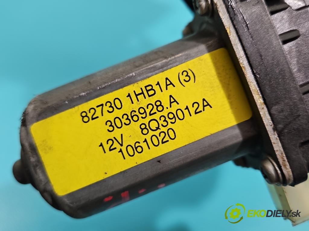 Nissan Note II 2012-2016 1.2 16V 80 hp manual 59 kW 1198 cm3 5- mechanismus stahování přední pravý 82730-1HB1A