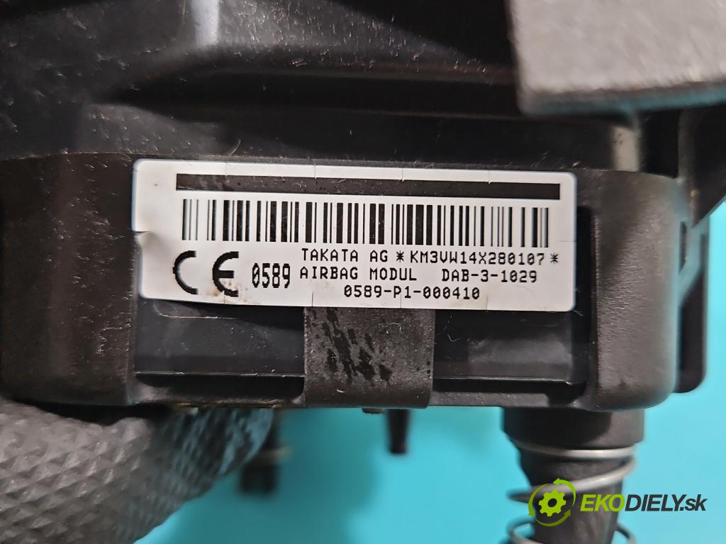 Nissan Note II 2012-2016 1.2 16V 80 HP manual 59 kW 1198 cm3 5- airbag vzduch: Řidiči: 0589-P1-000410 (Airbag)