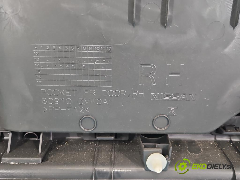 Nissan Note II 2012-2016 1.2 16V 80 hp manual 59 kW 1198 cm3 5- Tapacír: dveře přední pravé