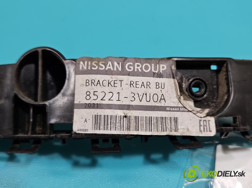 Nissan Note II 2012-2016 1.2 16V 80 hp manual 59 kW 1198 cm3 5- Boty: nárazníku zadní levý 85221-3VU0A