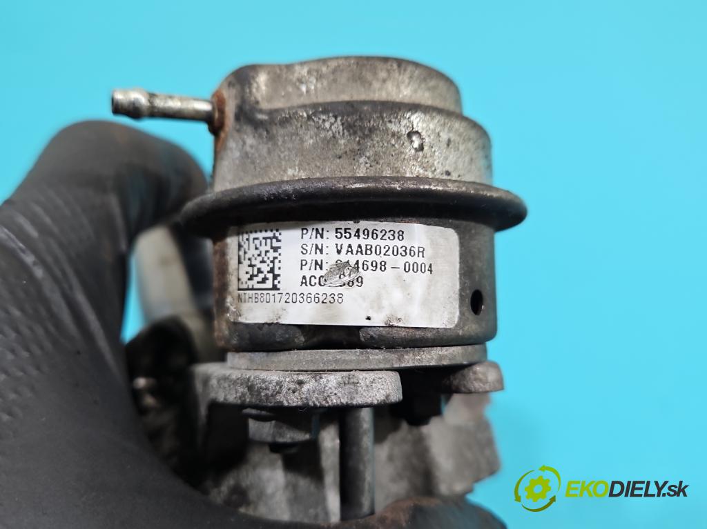 Opel Astra V  2015- 1.6 cdti 110 hp manual 81 kW 1598 cm3 5- Turbodmychadlo 814698-4 (Kompletní turbodmychadlo)