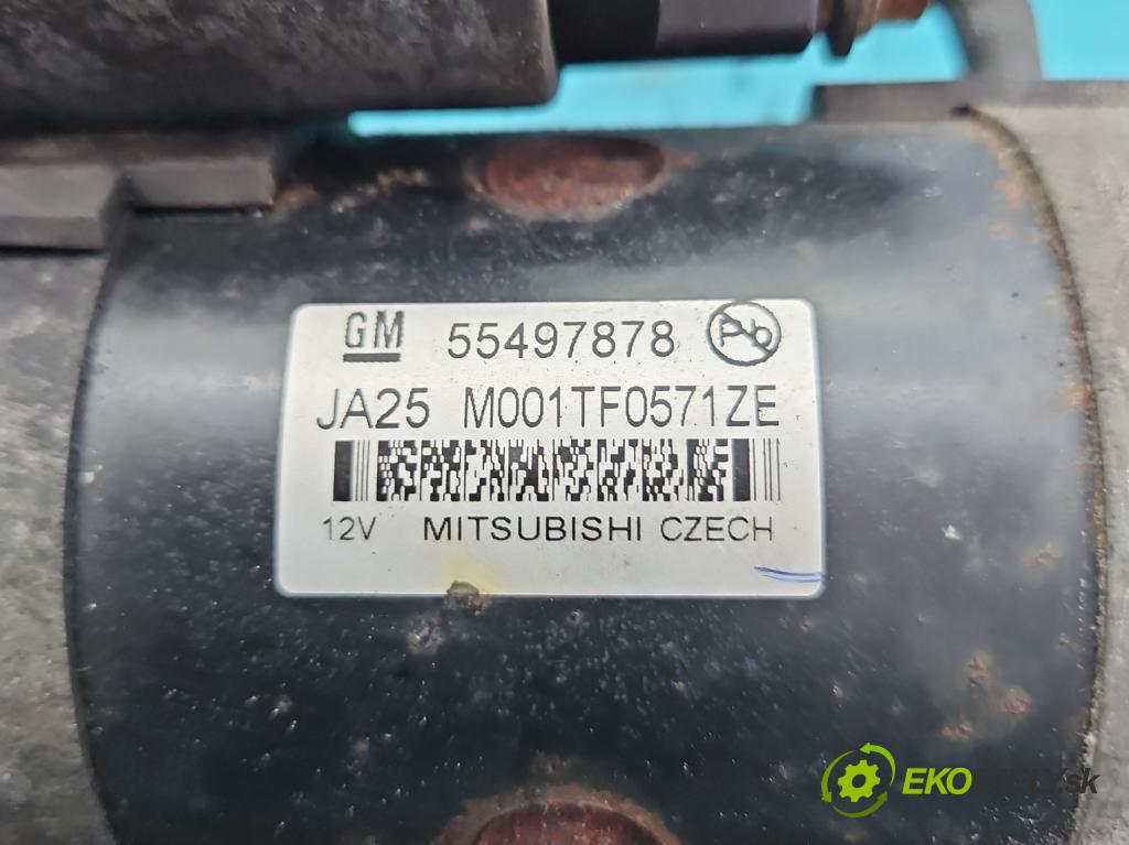 Opel Astra V 2015- 1.6 cdti 110 HP manual 81 kW 1598 cm3 5- štartér 55497878 (Štartér)
