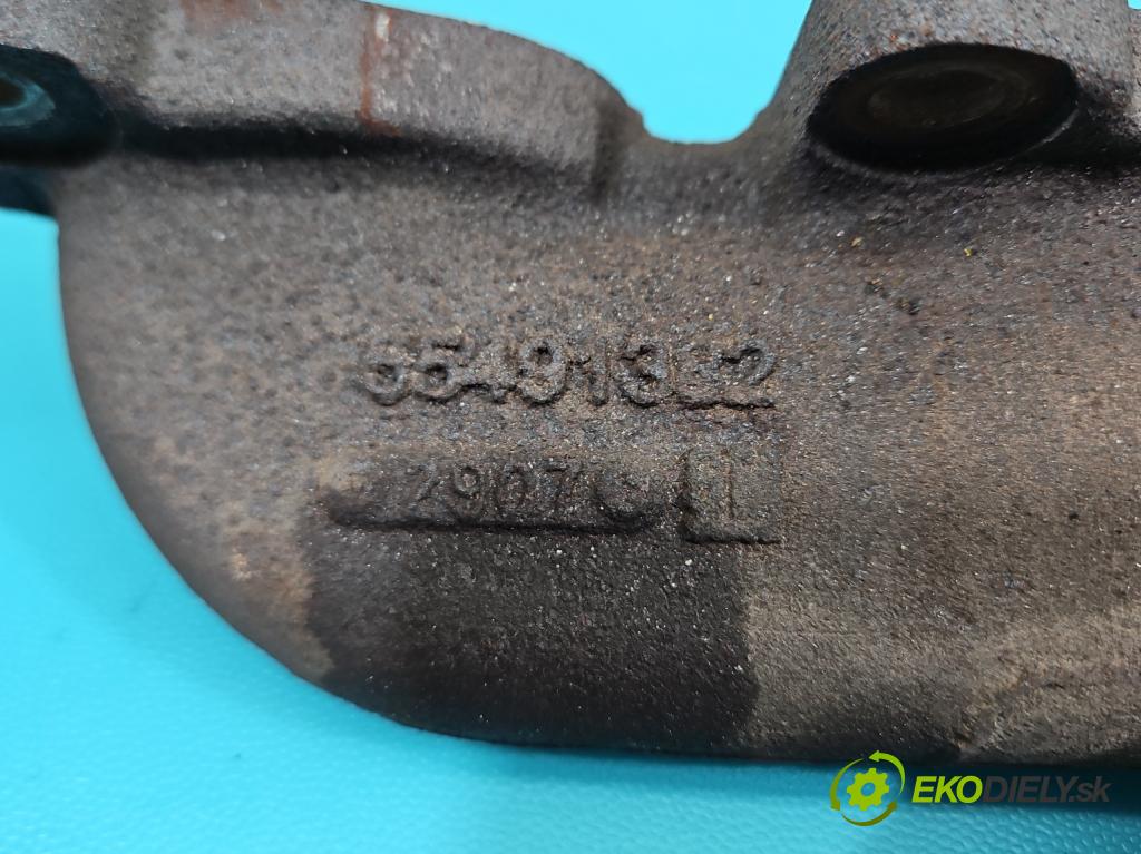 Opel Astra V  2015- 1.6 cdti 110 hp manual 81 kW 1598 cm3 5- potrubí výfuk 55491382 (Výfukové potrubí)