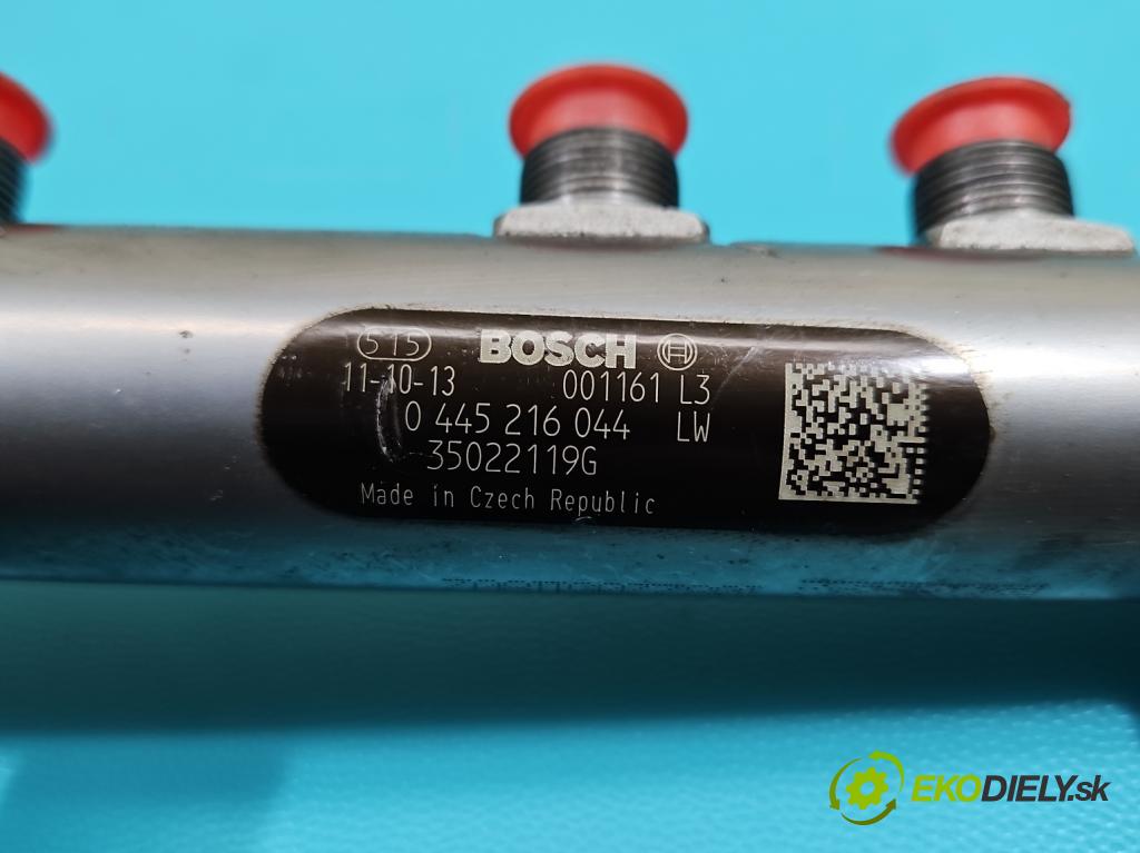 Lancia Thema II 2011-2014 3.0 CRD 239KM automatic 176 kW 2987 cm3 4- lišta vstrekovacia 0445216044 (Vstrekovacia lišta)