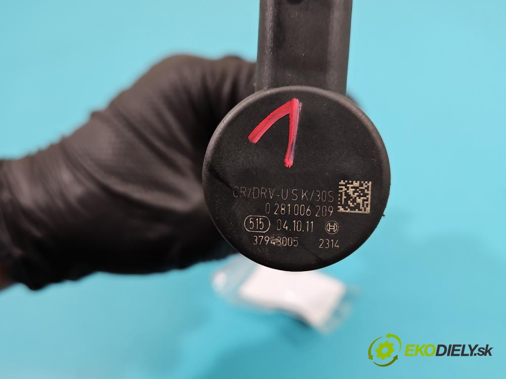 Lancia Thema II 2011-2014 3.0 CRD 239KM automatic 176 kW 2987 cm3 4- lišta vstrekovacia 0445216044 (Vstrekovacia lišta)