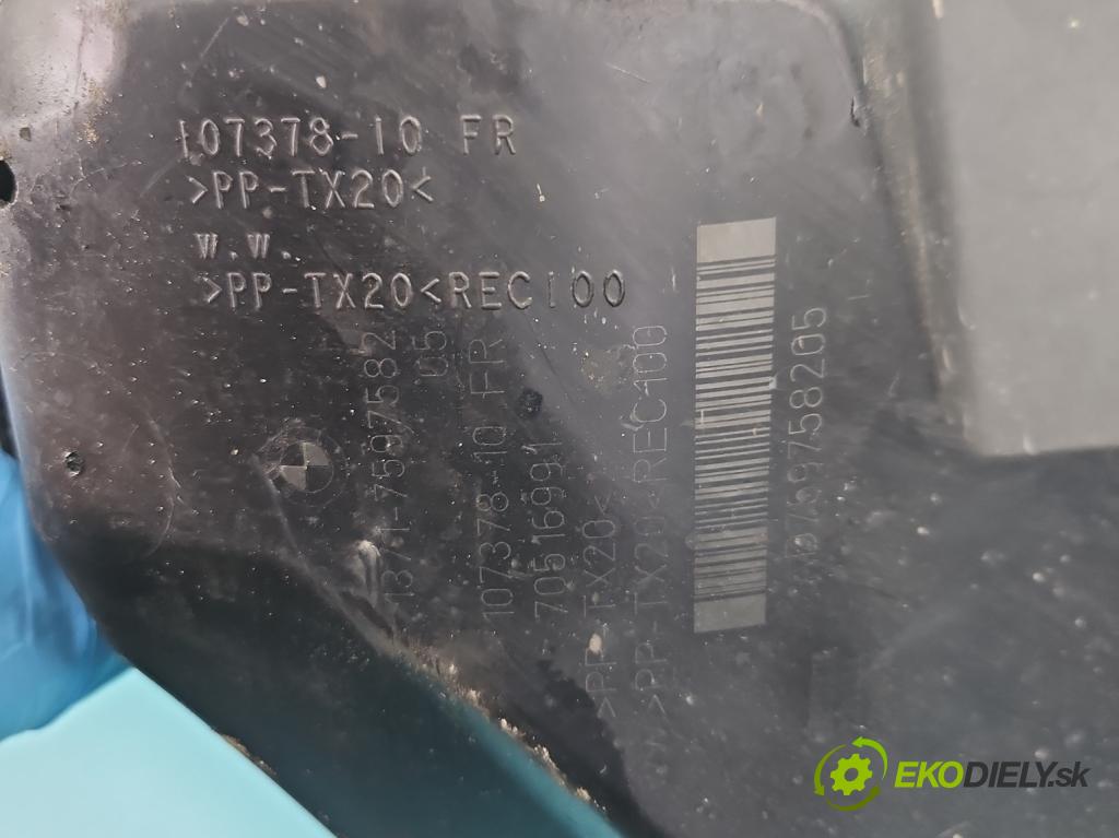 Bmw 1 F20 2011-2019 1.6 T 136 HP manual 100 kW 1598 cm3 5- obal filtra vzduchu 7597582 (Obal vzduchového filtra)