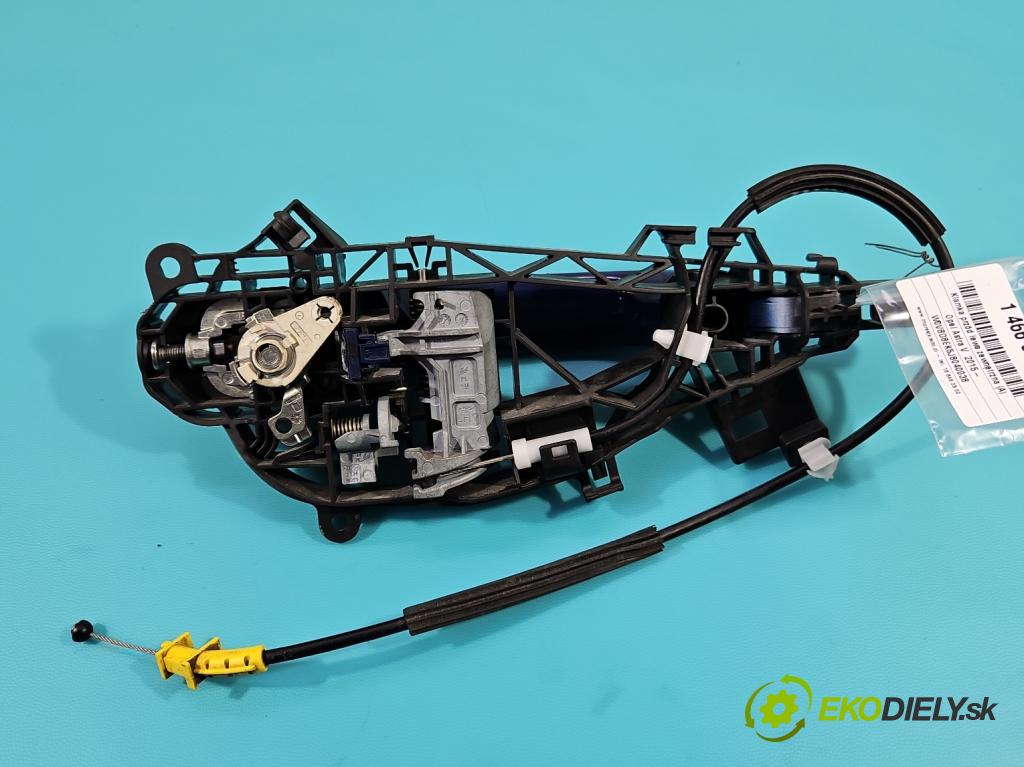 Opel Astra V  2015- 1.6 cdti 110 HP manual 81 kW 1598 cm3 5- rukoväť predné ľavé mimo: 13515507 (Kľučka dverí vonkajšia predná ľavá)