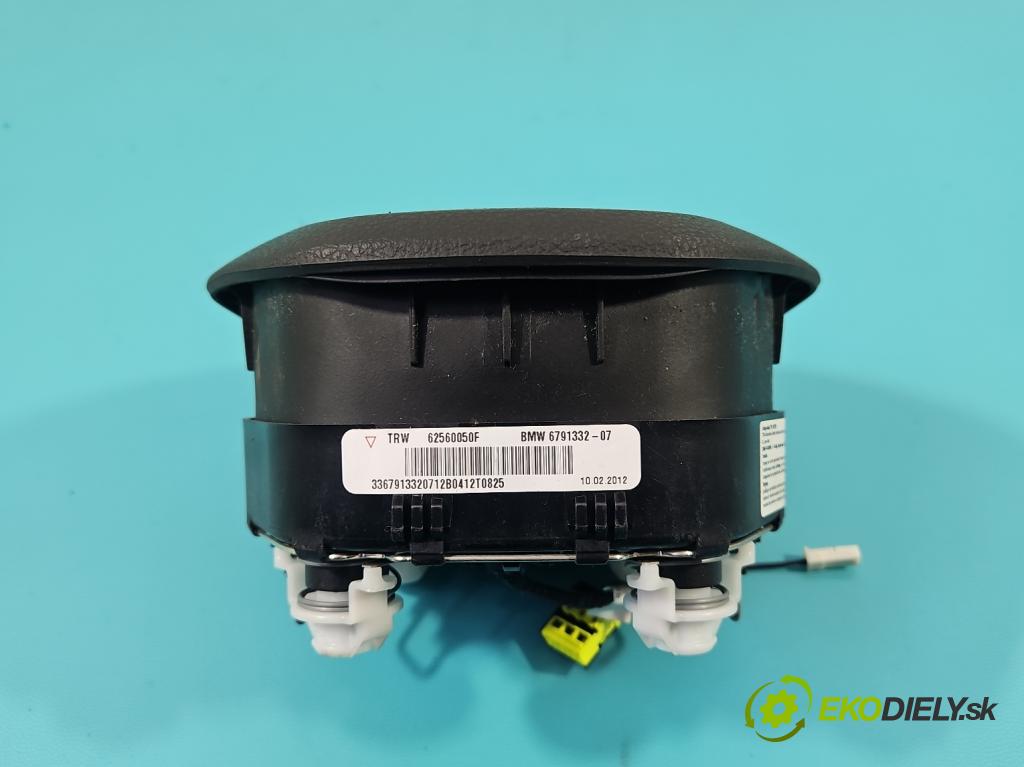 Bmw 1 F20 2011-2019 1.6 T 136 HP manual 100 kW 1598 cm3 5- airbag vzduch: Řidiči: 6791332 (Airbag)