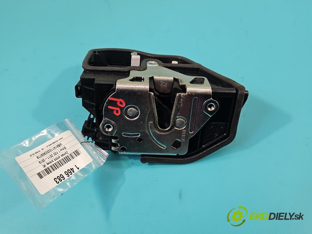 Bmw 1 F20 2011-2019 1.6 T 136hp manual 100 kW 1598 cm3 5- zámek přední pravý 7229458