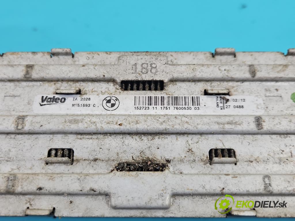 Bmw 1 F20 2011-2019 1.6 T 136hp manual 100 kW 1598 cm3 5- Intercooler  (Chladiče nasávaného vzduchu (intercoolery))