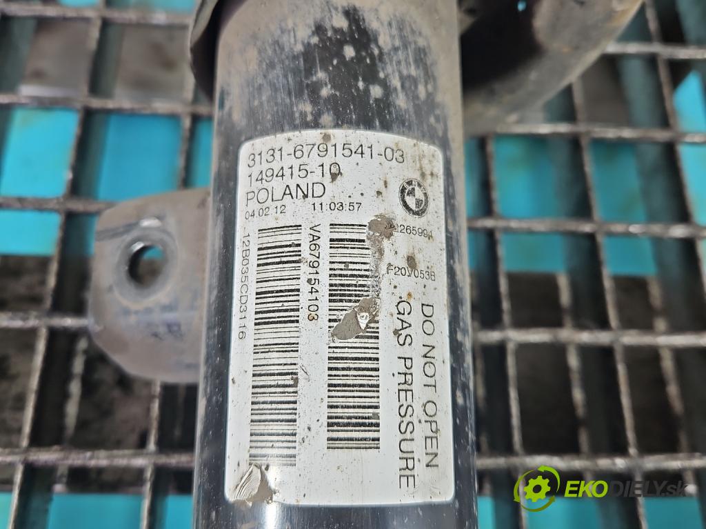Bmw 1 F20 2011-2019 1.6 T 136 HP manual 100 kW 1598 cm3 5- tlmič predné pravý 6791541 (Kľučka dverí ostatné)