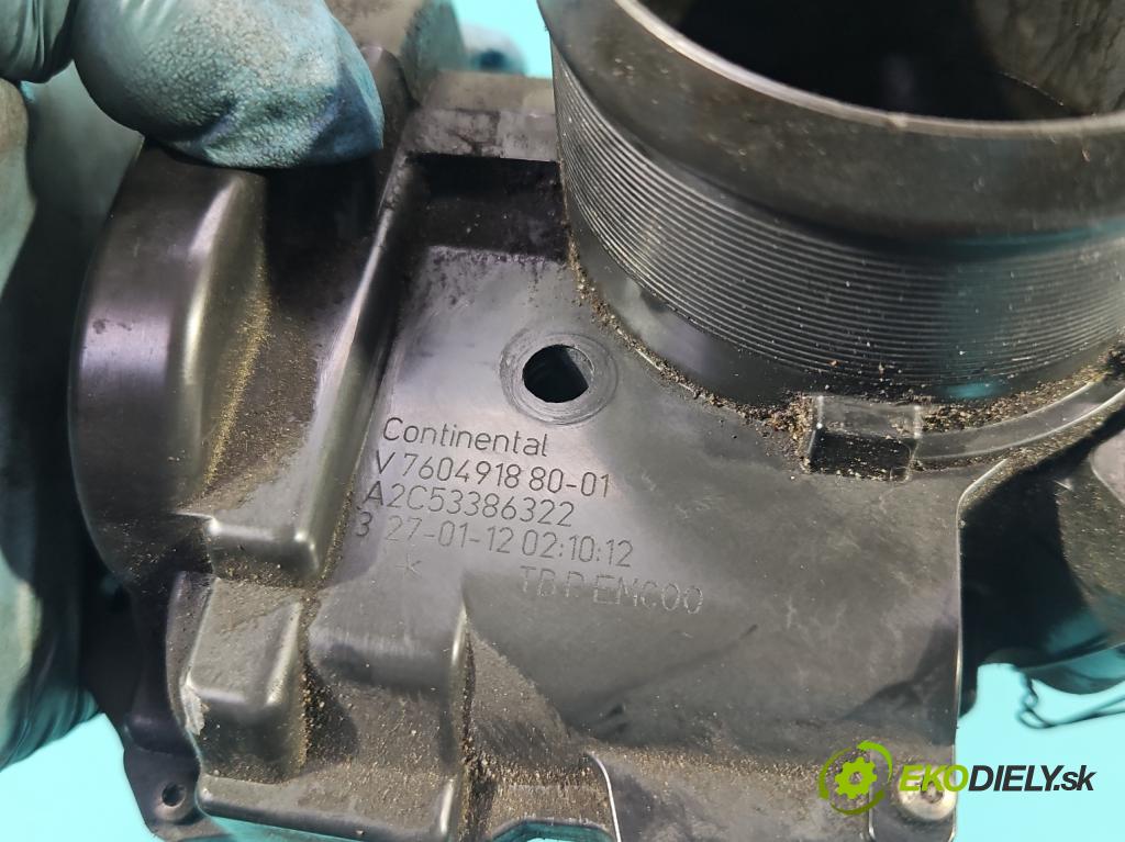 Bmw 1 F20 2011-2019 1.6 T 136 HP manual 100 kW 1598 cm3 5- klapka A2C53386322 (Škrtiaca klapka)