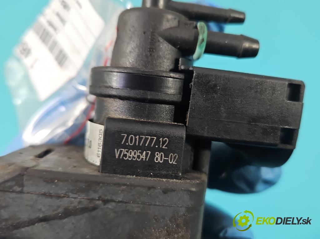 Bmw 1 F20 2011-2019 1.6 T 136 HP manual 100 kW 1598 cm3 5- ventil podtlaku 701777170 (Ventil)