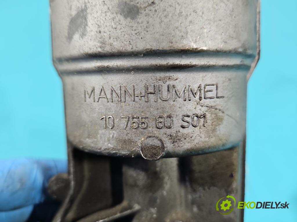 Bmw 1 F20 2011-2019 1.6 T 136 HP manual 100 kW 1598 cm3 5- Základ: filtra oleja: 7611968 (Obal filtra oleja)