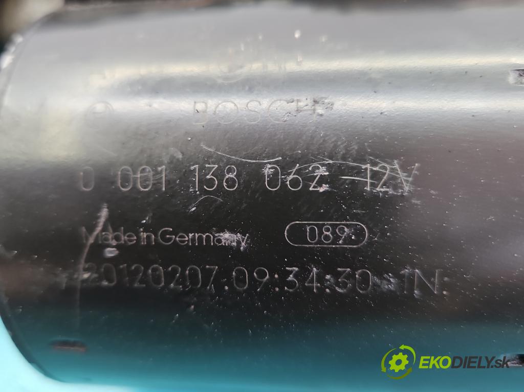 Bmw 1 F20 2011-2019 1.6 T 136 HP manual 100 kW 1598 cm3 5- štartér 0001138062 (Štartér)