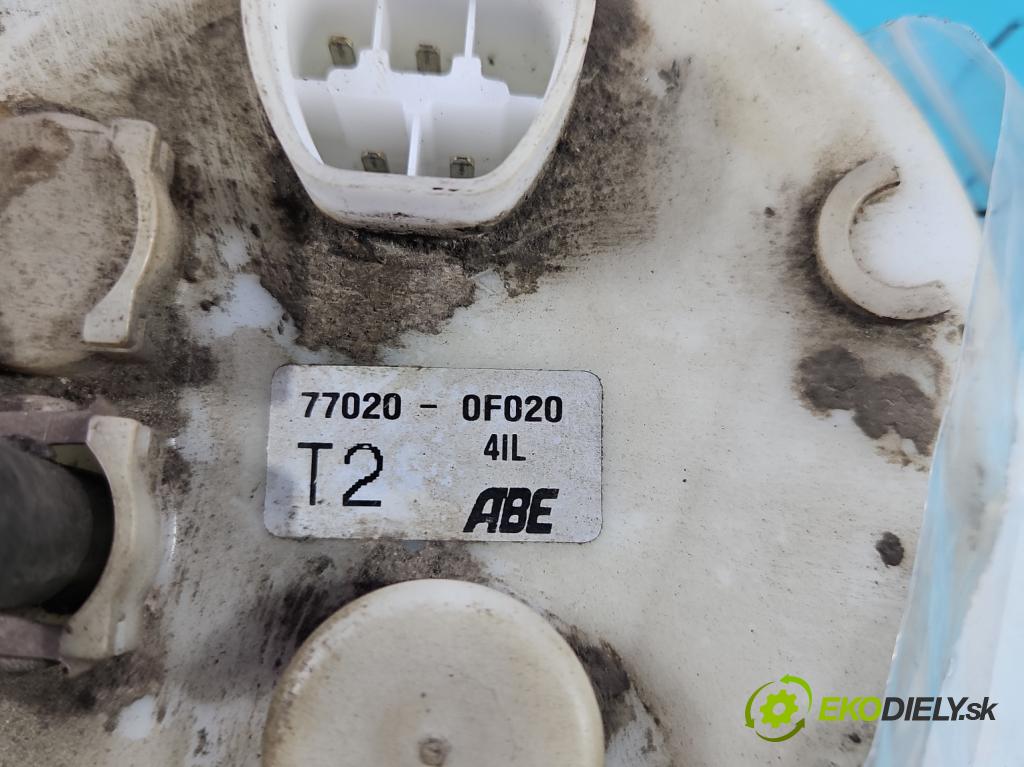 Toyota Corolla Verso II 2004-2009 1.6 vvti 110 hp manual 81 kW 1598 cm3 5- čerpadlo paliva 77020-0F020