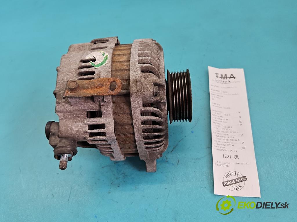 Mitsubishi Grandis 2.4 16V 165 HP automatic 121 kW 2378 cm3 5- Alternator  (Alternátor)