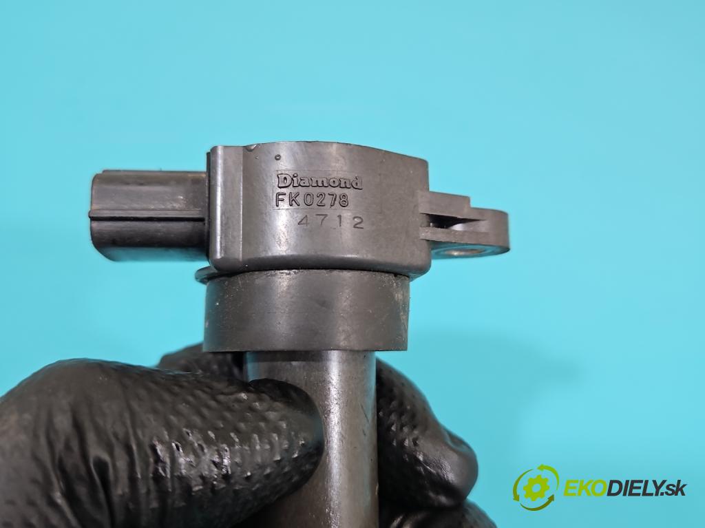 Mitsubishi Grandis 2.4 16V 165 HP automatic 121 kW 2378 cm3 5- cievka zapaľovacia FK0278 (Zapaľovacia cievka)