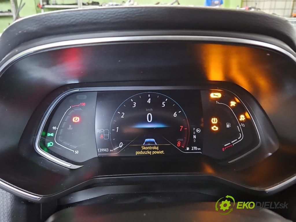 Renault Clio V 2019- 1.3 Tce 131 HP automatic 96 kW 1332 cm3 5- prístrojovka/ budíky P248109301R (Prístrojová doska)