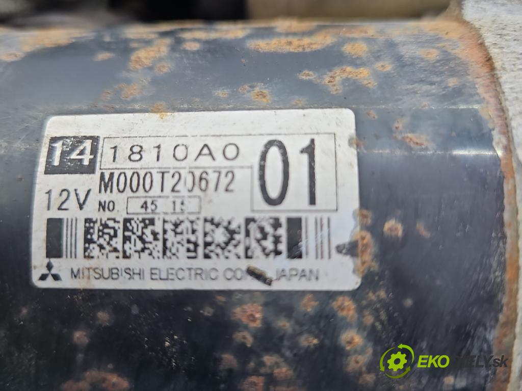 Mitsubishi Grandis 2.4 16V 165 HP automatic 121 kW 2378 cm3 5- štartér M000T20672 (Štartér)