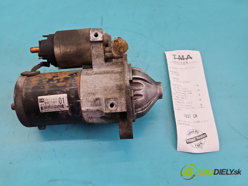 Mitsubishi Grandis 2.4 16V 165 HP automatic 121 kW 2378 cm3 5- štartér M000T20672 (Štartér)