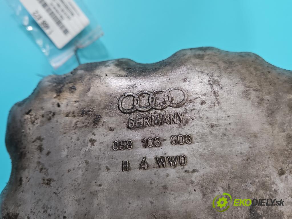 Audi A4 B5 1994-2001 1.8 20V 125 HP manual 92 kW 1781 cm3 4- vaňa olejová 058103603 (Olejová vaňa)
