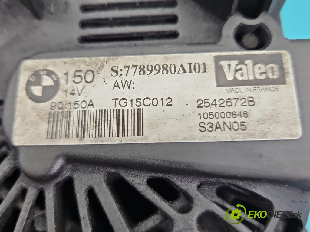 Bmw 3 E46 1998-2007 2.0d 150 HP automatic 110 kW 1995 cm3 5- Alternator 7789980 (Alternátor)