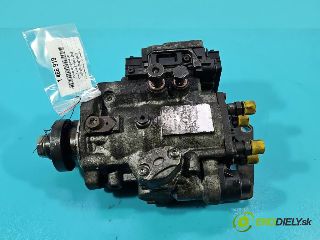 Opel Zafira A 1999-2005 2.0 dti 101 HP manual 74 kW 1998 cm3 5- čerpadlo vstrekovacia 0470504222 (Vstrekovacie čerpadlo)