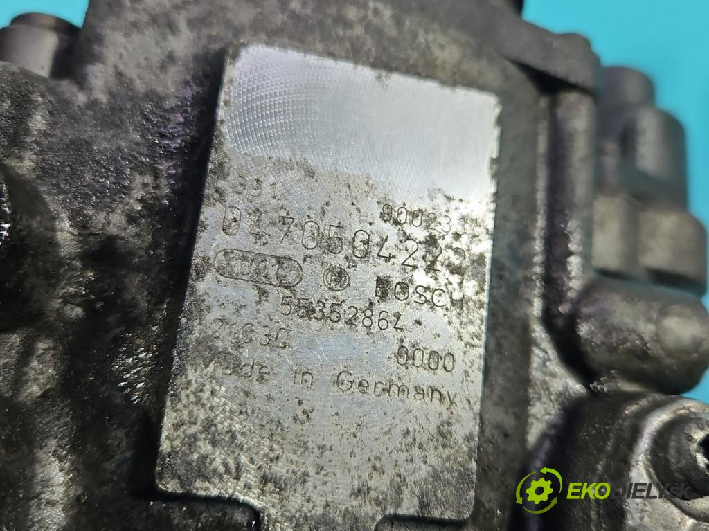 Opel Zafira A 1999-2005 2.0 dti 101 HP manual 74 kW 1998 cm3 5- čerpadlo vstrekovacia 0470504222 (Vstrekovacie čerpadlo)