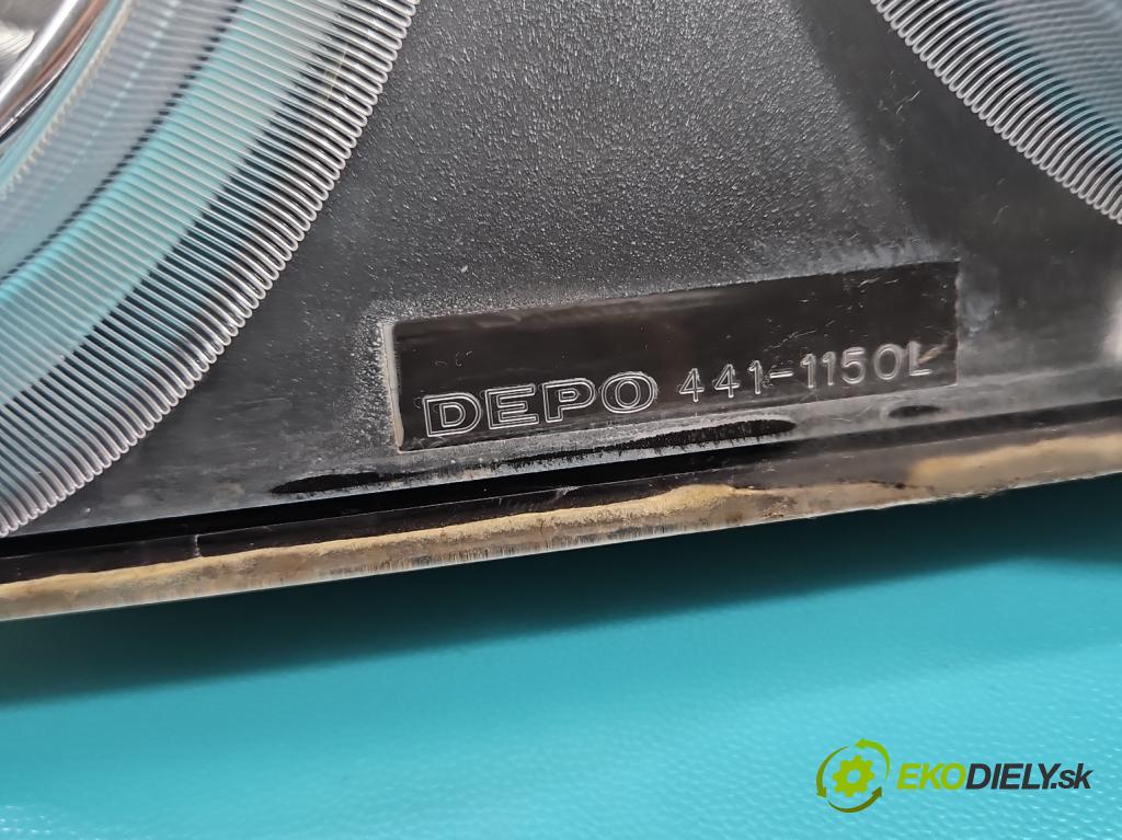 Vw Polo IV 9N 2001-2009 1.9 sdi 64 HP manual 47 kW 1896 cm3 5- Reflektor: pravý  (Svetlo predné pravé)