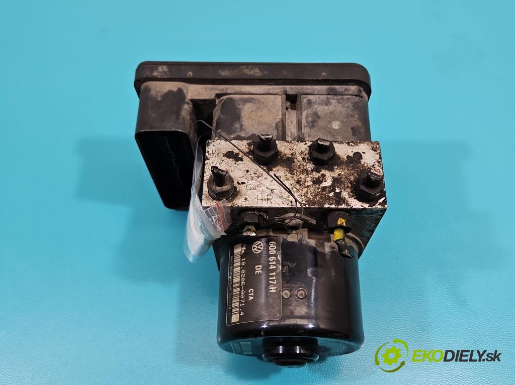 Vw Polo IV 9N 2001-2009 1.9 sdi 64 hp manual 47 kW 1896 cm3 5- čerpadlo abs 6Q0614117H (Pumpy brzdové)