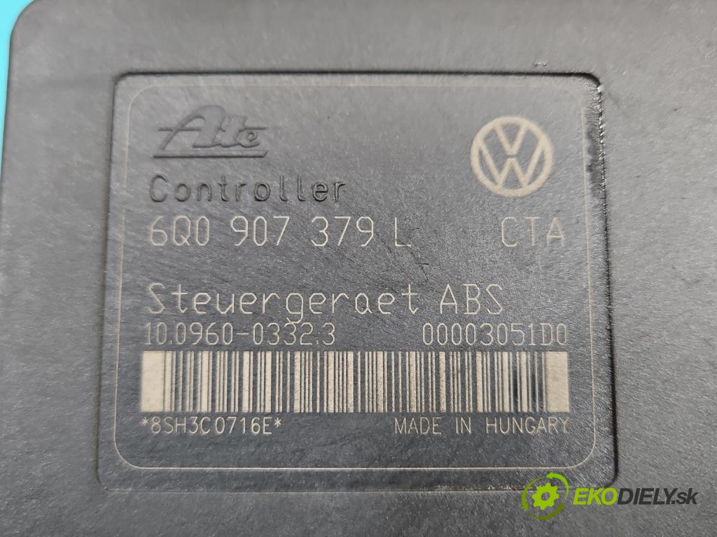 Vw Polo IV 9N 2001-2009 1.9 sdi 64 hp manual 47 kW 1896 cm3 5- čerpadlo abs 6Q0614117H (Pumpy brzdové)
