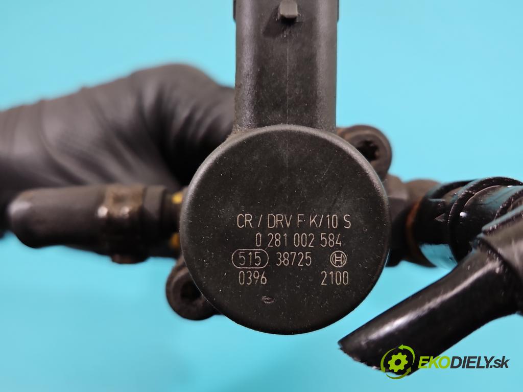 Opel Corsa C 2000-2006 1,3.0 cdti 69KM manual 51 kW 1248 cm3 3- lišta vstrekovacia 0445214044 (Vstrekovacia lišta)