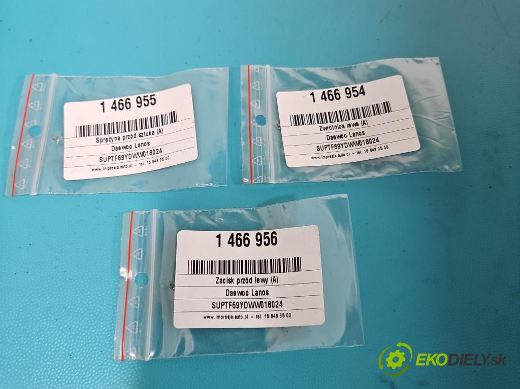 Daewoo Lanos 1.5 8V 86 hp manual 63 kW 1498 cm3 4- náboj levé  (Náboje)