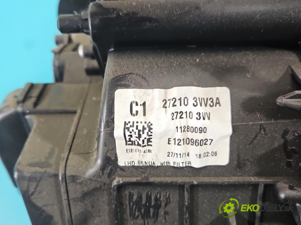 Nissan Note II 2012-2016 1.2 16V 80 hp manual 59 kW 1198 cm3 5- radiátor 27210-3VV3A (Radiátory topení)