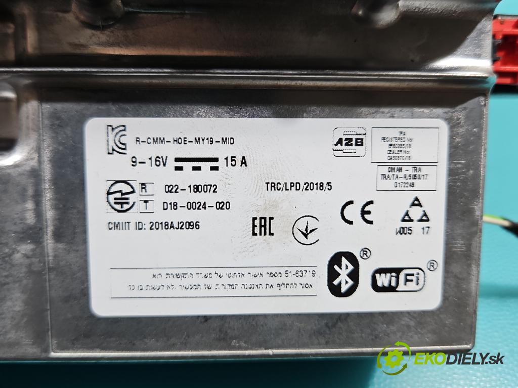 Opel Insignia B 2017-2022 2.0 cdti 174 HP automatic 128 kW 1995 cm3 5- Zesilovač: 39243507 (Zosilňovač)