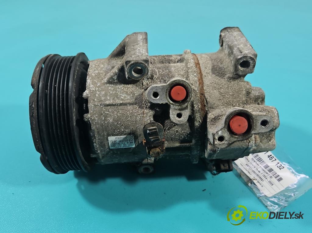 Toyota Corolla Verso II 2004-2009 1.6 vvti 110 HP manual 81 kW 1598 cm3 5- Kompresor: klimatizácie GE447220-9243 (Kompresor klimatizácie)