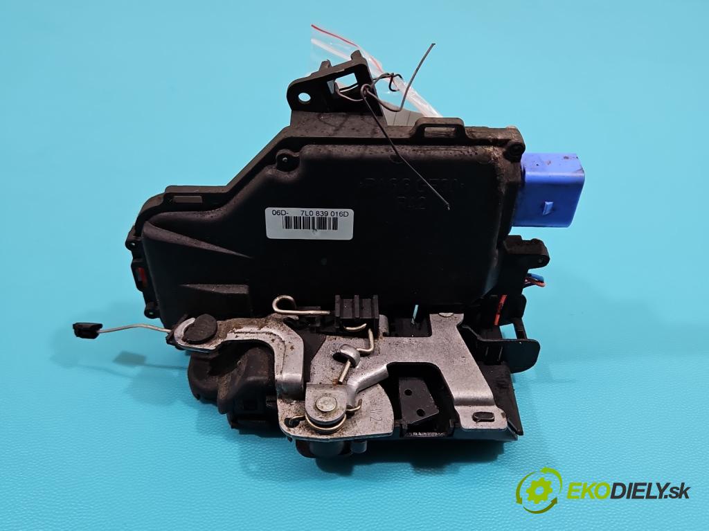 Vw Golf V 2003-2009 1.6 SR 102 hp manual 75 kW 1595 cm3 5- zámek zadní pravý 7L0839016D