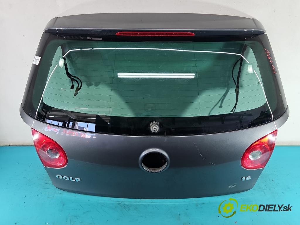 Vw Golf V 2003-2009 1.6 SR 102 hp manual 75 kW 1595 cm3 5- zadní kufrové dveře  (Zadní kapota (kufr))