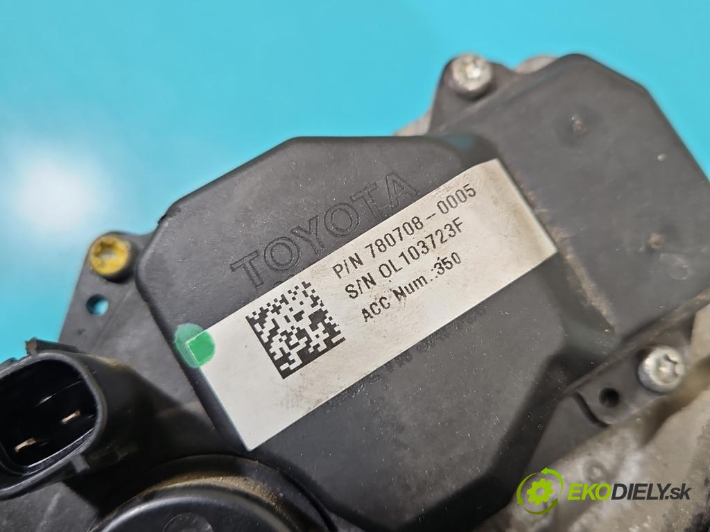 Toyota Yaris III 2011-2020 1.4 D4D 90 HP manual 66 kW 1364 cm3 5- turbodúchadlo, turbo 780708-5 (Turbodúchadlo (kompletné))